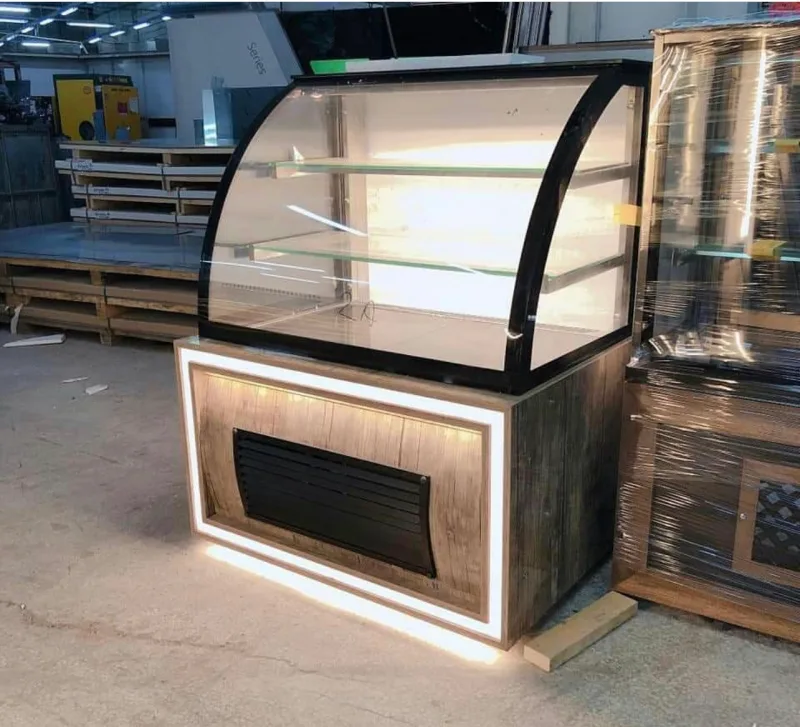 Pasta Dolabı Bombe Camlı 100 cm ''FİYAT SORUNUZ''