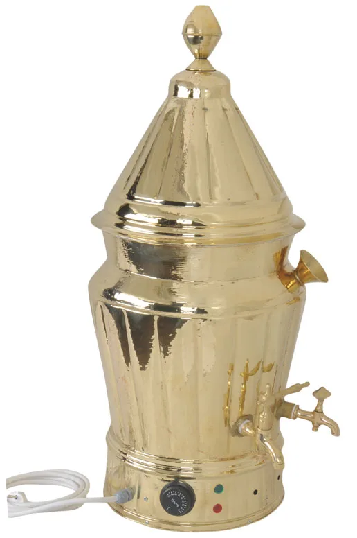 Sahlep Makinesi Pirinç Semaver 25 Litre