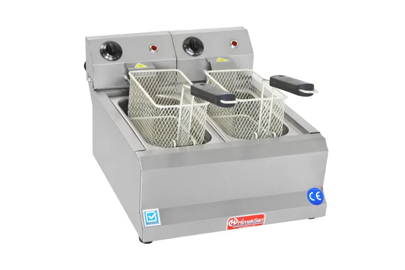 Himaksan 3 + 3  Lt Fritöz Elektrikli ''FİYAT VE STOK SORUNUZ''