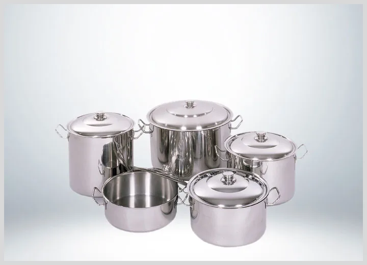 Yürük - Silindirik Tencere / Kapaklı 36 x 17 - 17,5 Litre