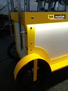 Seyyar Çikolatalı Lokma Tezgahı - 2 Adet Çikolata Dolum Makinesi - 120 Cm