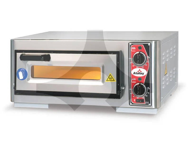 Atalay Tek Katlı Pizza Fırını 20 cm x 2 Pizza APF-40-1 