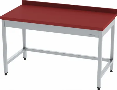 Polietilen Tablalı Paslanmaz Çalışma Tezgahı Açık 120x70x85