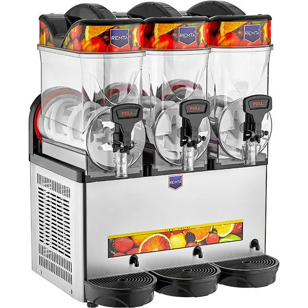 Remta Üçlü Slush (Buzlaş), Karsambaç Makinası 12 + 12 + 12 lt