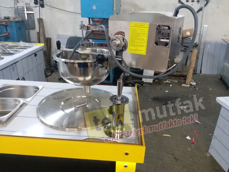 Çikolatalı Lokma Tezgahı - L Model Yeni Nesil Lokma Tezgahı - 3 Adet Lokma Dolum Makinesi