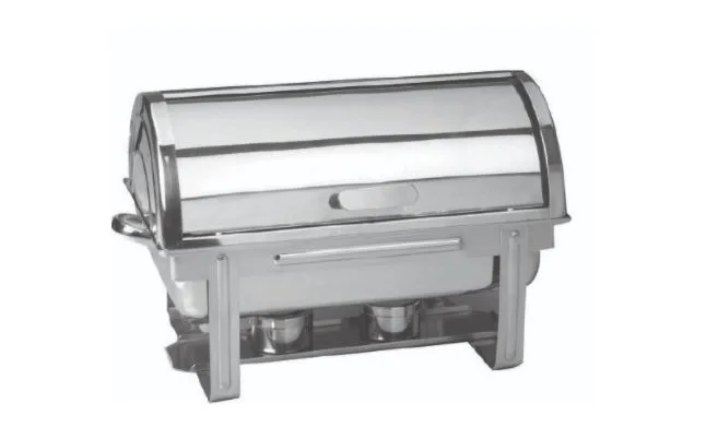 Kayalar Rolltop Kapak Chafing Dish - Reşo Jel Yakıtlı Ekonomik '' Fiyat Sorunuz ''