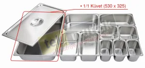Gastronom Küvet 1/1 - 150 mm