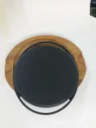 Ahşap Altlıklı Döküm Kavurma Tavası