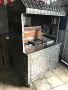 Kokoreç Tezgahı - Davlumbazlı Kokoreç Tezgahı - 120 cm "FİYAT SORUNUZ!"