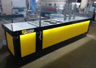 Çikolatalı Lokma Tezgahı - L Model 2 Parça Tezgah - 3 Adet Lokma Dolum Makinesi