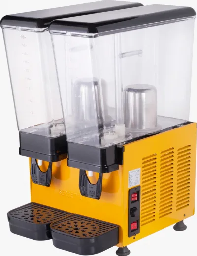 Şerbetmatik 2'li Limonata Şerbet Soğutma Makinesi - 2 x 20 litre S+S Yeni Model S Serisi