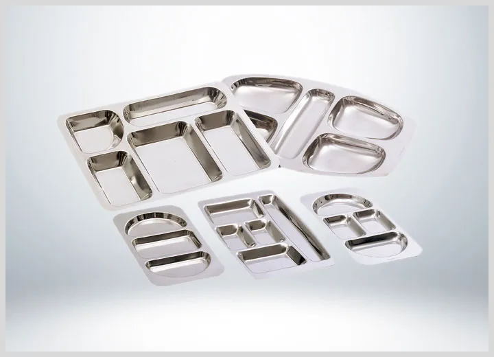 Yürük Kahvaltılık 5'li Tabldot - Self Servis 0,60 MM Paslanmaz Çelik 304 