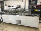 Çikolatalı Lokma Tezgahı - 2 Kapılı Tezgah Tip Buz Dolaplı Lokma Tezgahı