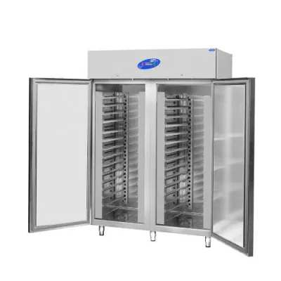 CSA İnox Hamur Dinlendirme Dikey Tip Buzdolabı Raflı - 1400 Litre 304 Paslanmaz 
