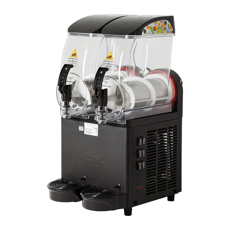 Hosk Ice Slush, Granita, Karsambaç, Karlıbuzlu Makinesi 12 + 12 lt