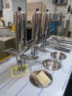 Çikolatalı Lokma Tezgahı - L Model Yeni Nesil Lokma Tezgahı - 3 Adet Lokma Dolum Makinesi