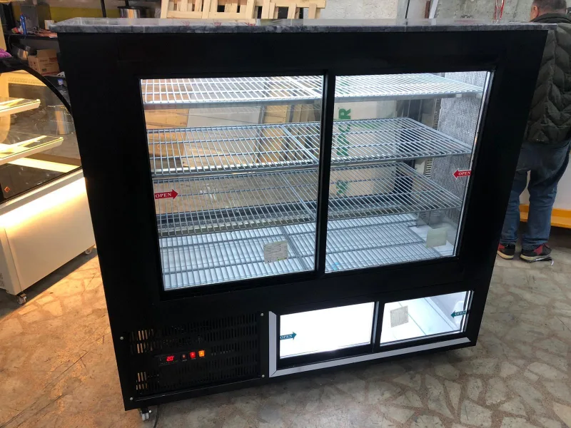 Kebap Meze Dolabı +4 derece Dik Camlı 3 Raflı ''FİYAT SORUNUZ''