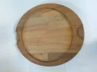 Ahşap Altlıklı Döküm Kavurma Tavası