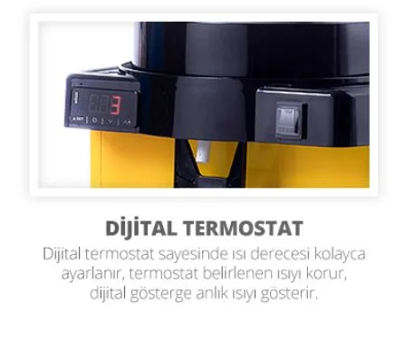 Samixir Panoramik Şerbet - Limonata Makinesi Dijital - 22 Litre İnox Gövde