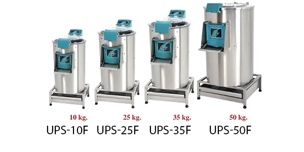 Bosfor 25 Kg Filtreli Patates Soyma Makinesi
