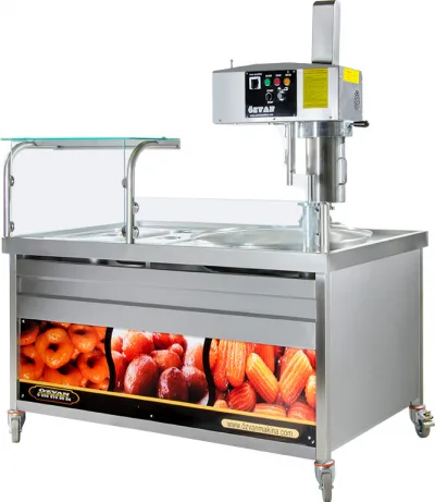 Özvan Lüks Tulumba Tatlısı Elektrikli Pişirme Tezgahı - Churros Tatlı Tezgahı