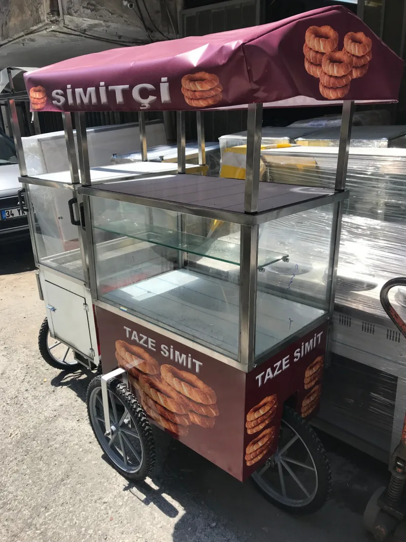 Simit Arabası Tenteli