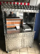 Kokoreç Tezgahı - Davlumbazlı Kokoreç Tezgahı - 120 cm "FİYAT SORUNUZ!"