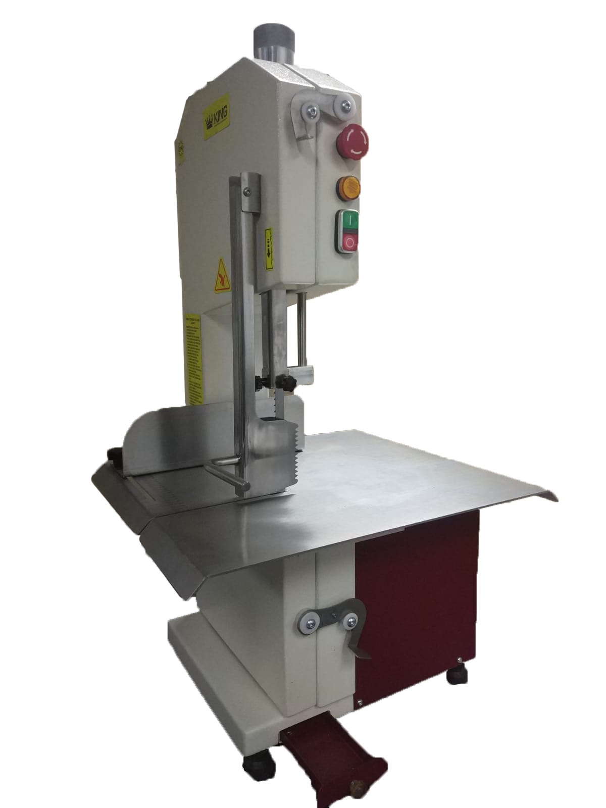 King Et Kemik Testeresi Statik Boyalı Gövde Trifaze 380 V 1.5 KW - 2 BEYGİR