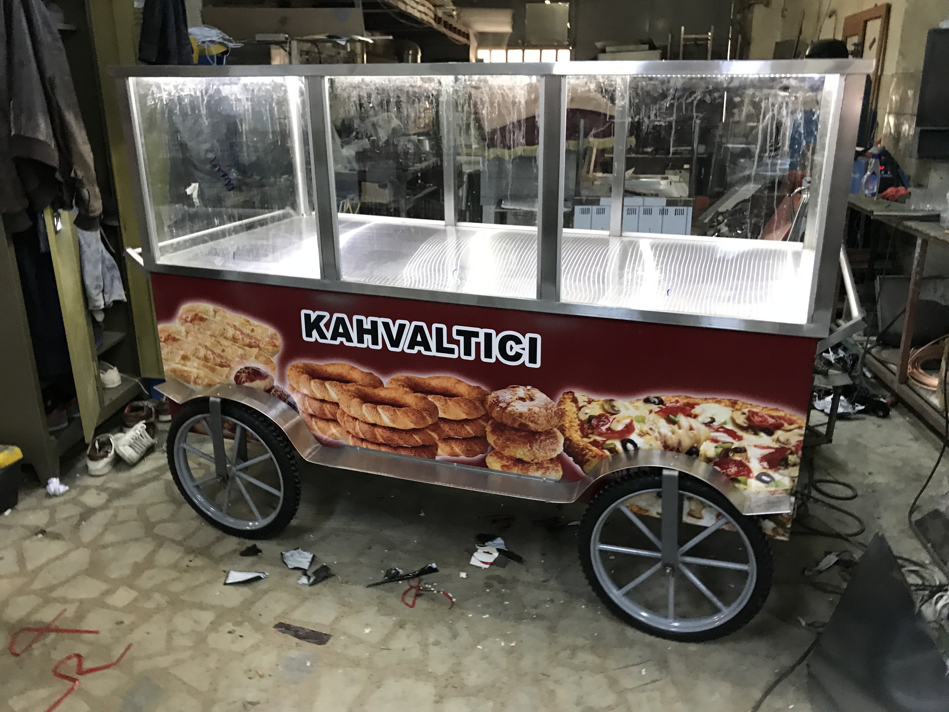 Simit Arabası - kahvalti - Börek Arabası - Poğaça Arabası