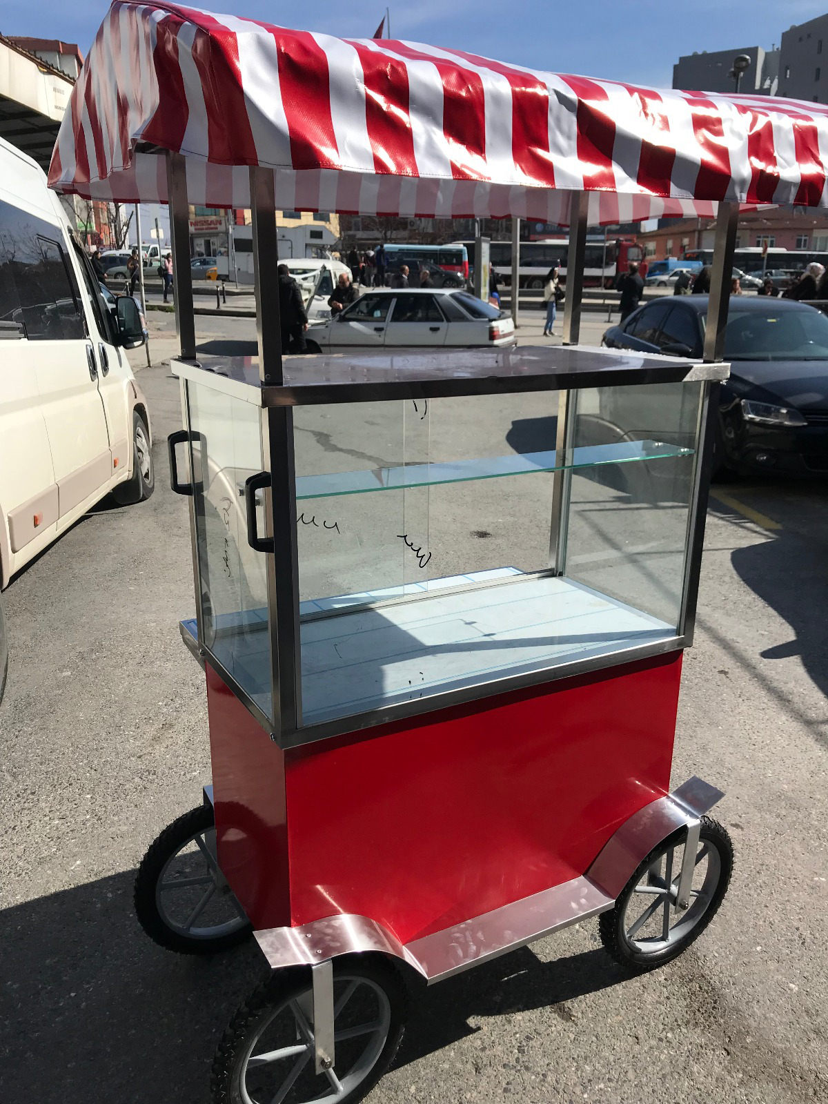 Simit Arabası Tenteli