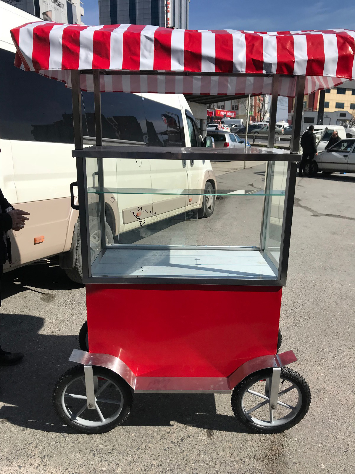 Simit Arabası Tenteli