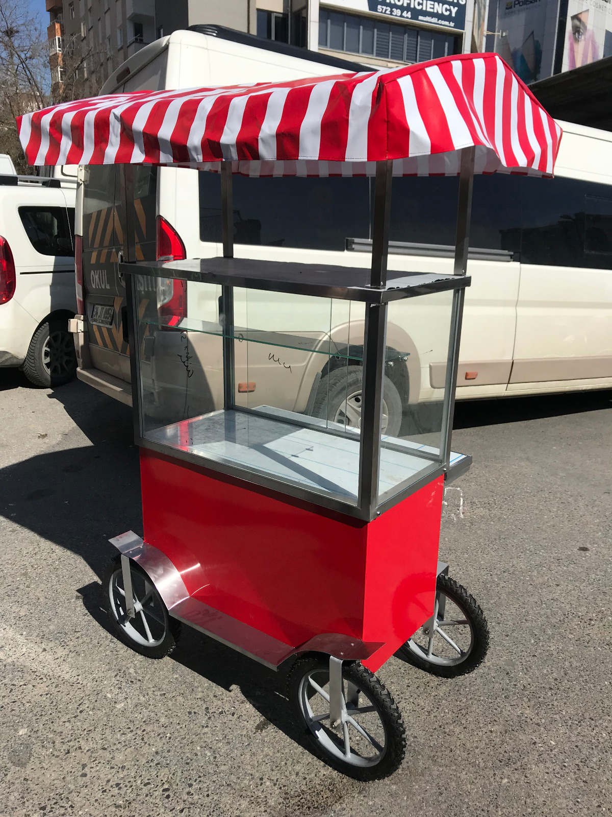 Simit Arabası Tenteli